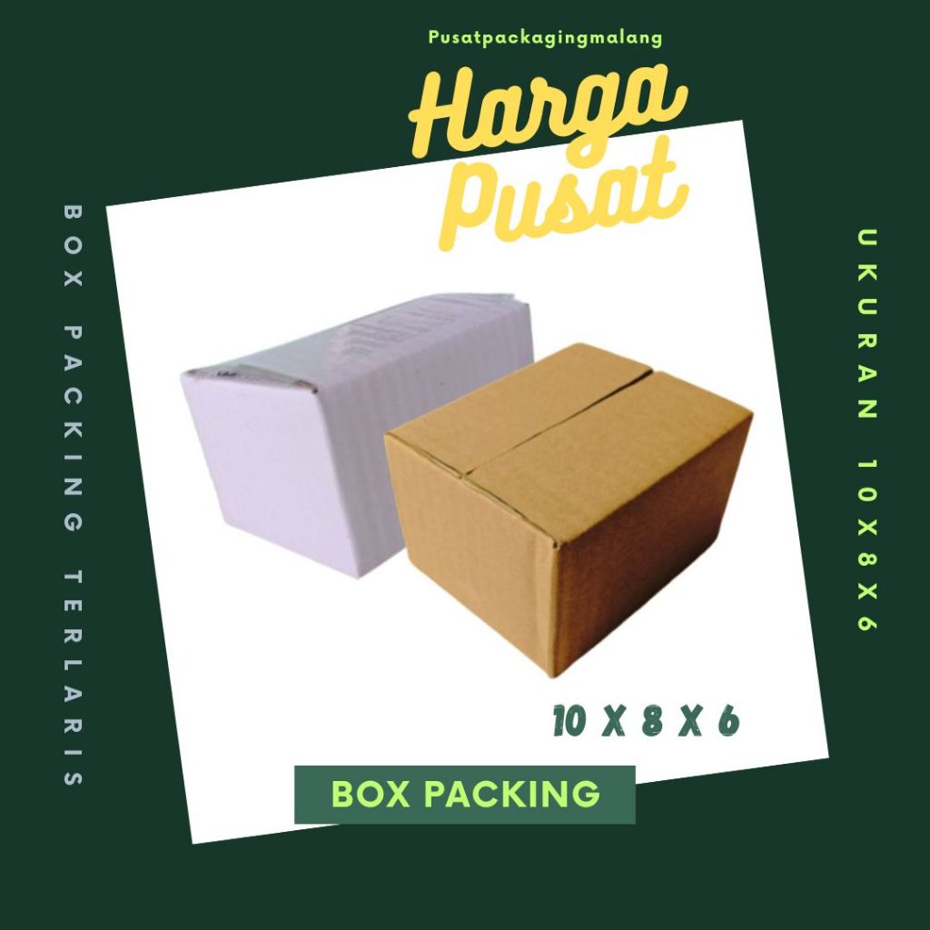 

Karton 10x8x6 Kardus A1 Packing Dus Kotak Kemasan Box Aksesoris Souvenir Sparepart Obat Madu