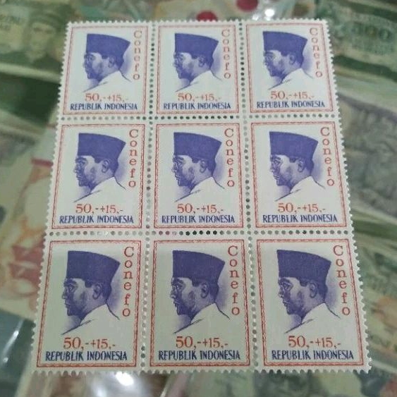 

perangko ir. soekarno conefo 50,