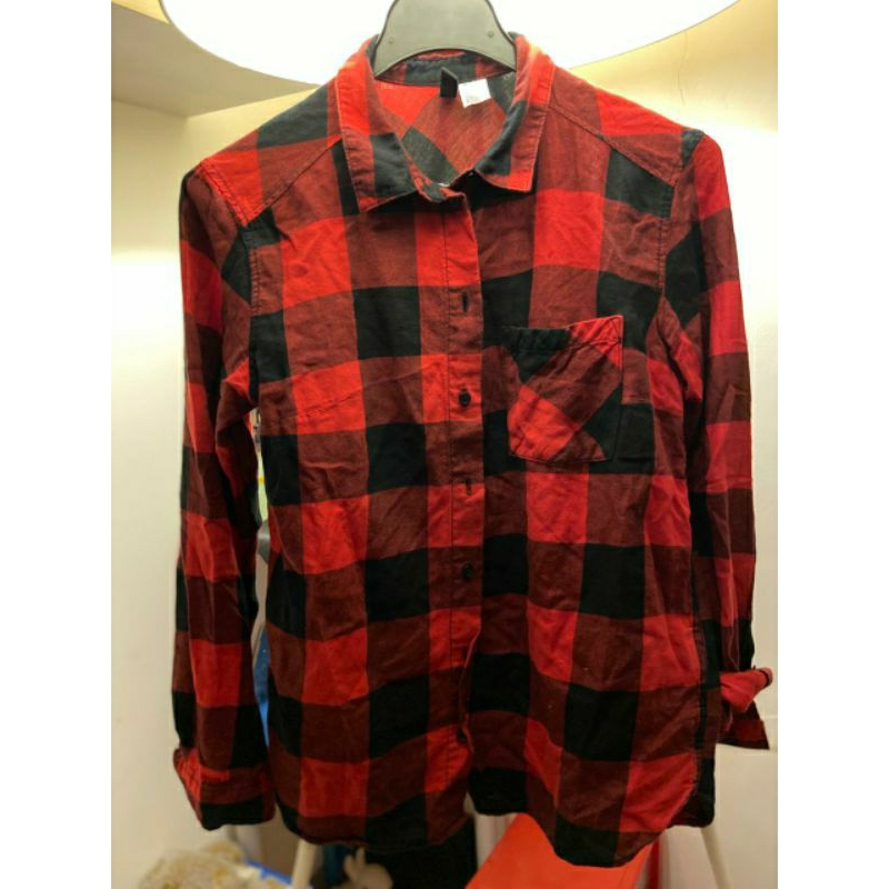 Kemeja Flanel H&M