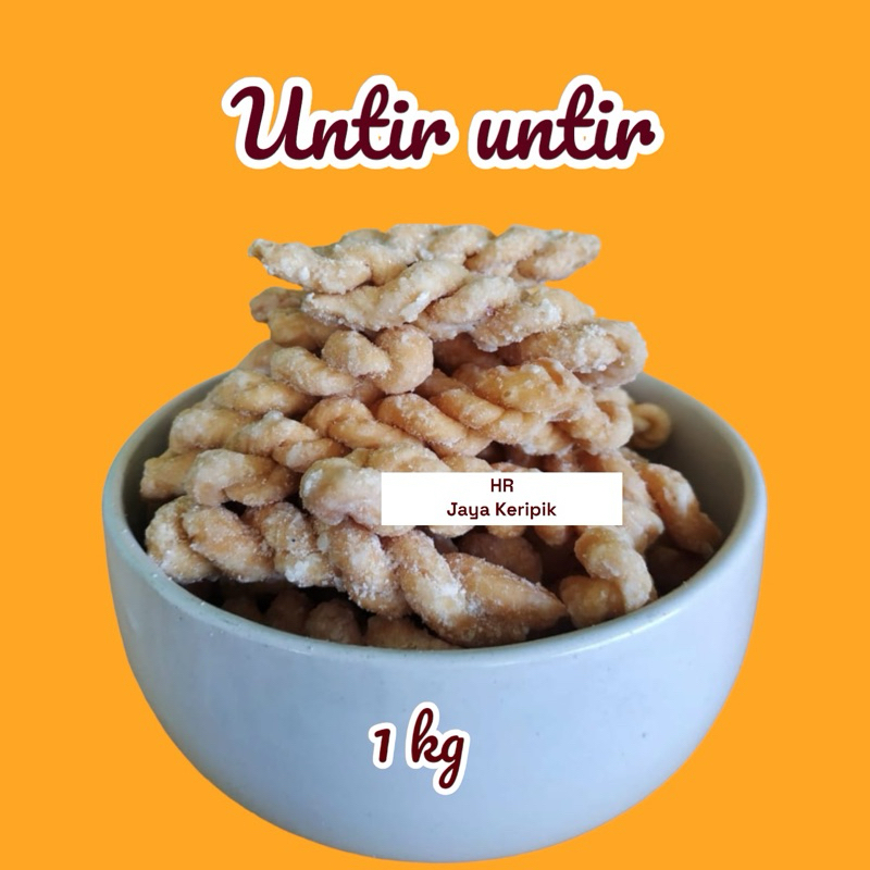 

PROMO 1 kg UNTIR UNTIR manis bestak gula putih