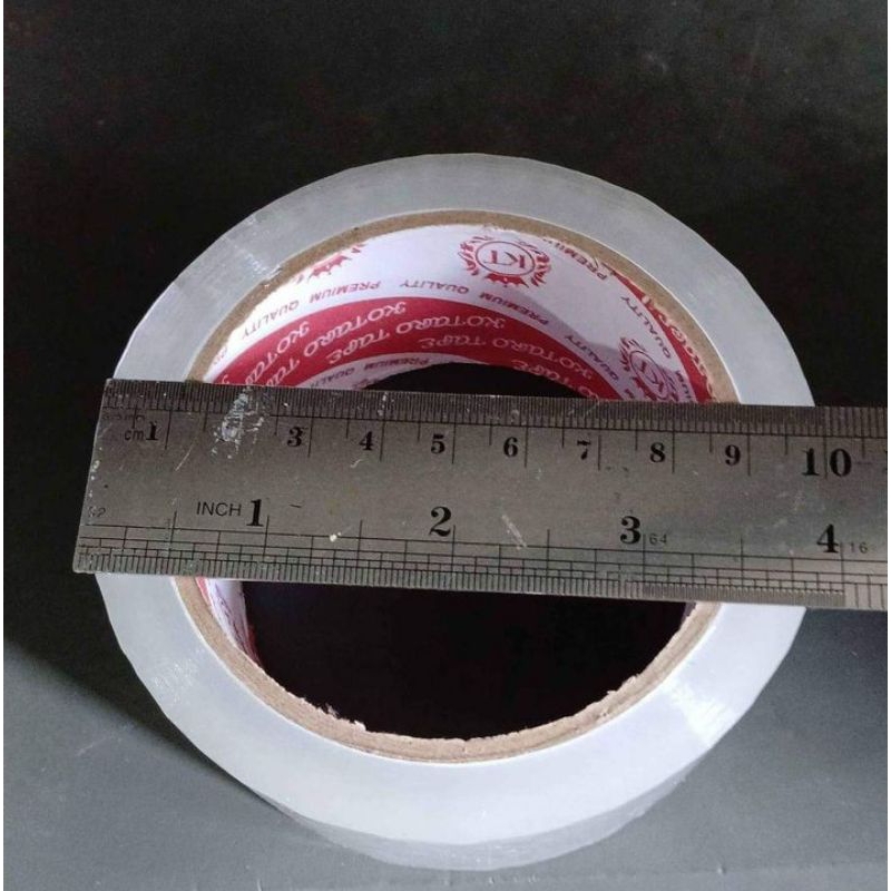 

Lakban Bening Kotaro / Lakban bening 48 mm X 90 Yard / Lakban Paket Bening / Lakban bening / Lakban Murah