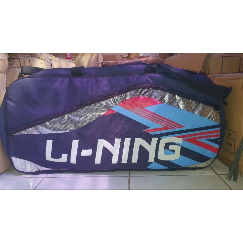 Tas badminton lining kotak + thermoguard