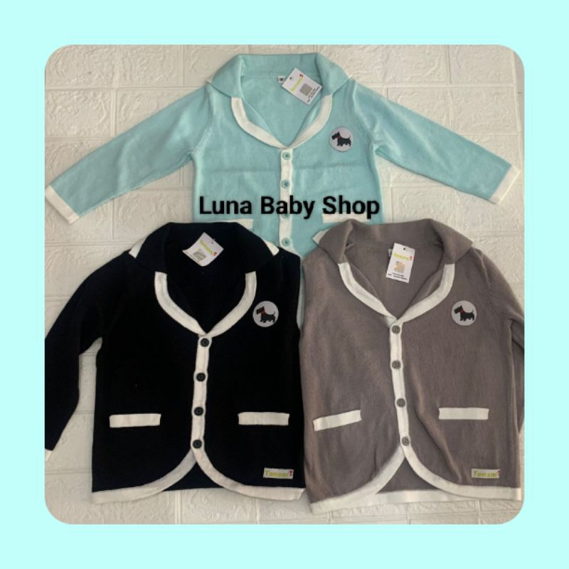 Tomomi Cardigan V-neck/Cardigan Anak