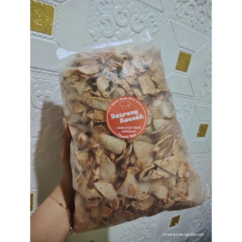 

basreng pedas kemasan 1kg