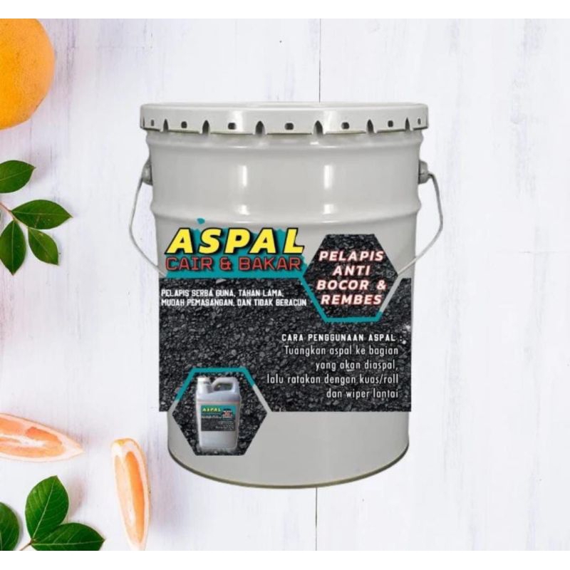 ASPAL cair 20 kg waterproof pelapis anti bocor high quality