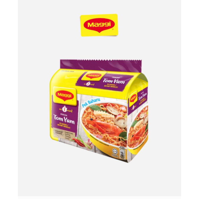 

Maggi Mie TomYam | Laksa | Ayam | Kari ( 5 Bungkus X 80 gr )