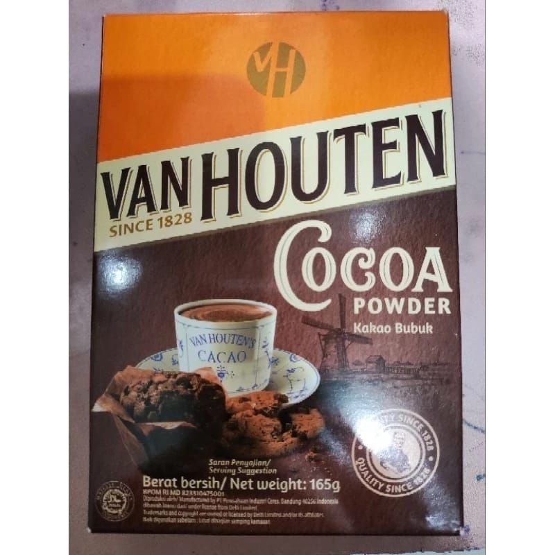 

van houten cocoa powder kakao bubuk 165gr