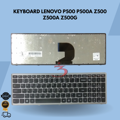 Keyboard Lenovo Z500 Z500A Z500G P500 Black / Silver