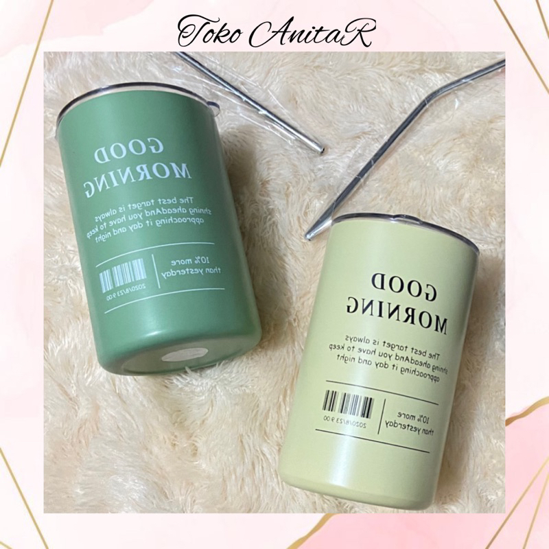 Termos gelas/Gelas Tahan Dingin dan Panas/Tumbler Viral