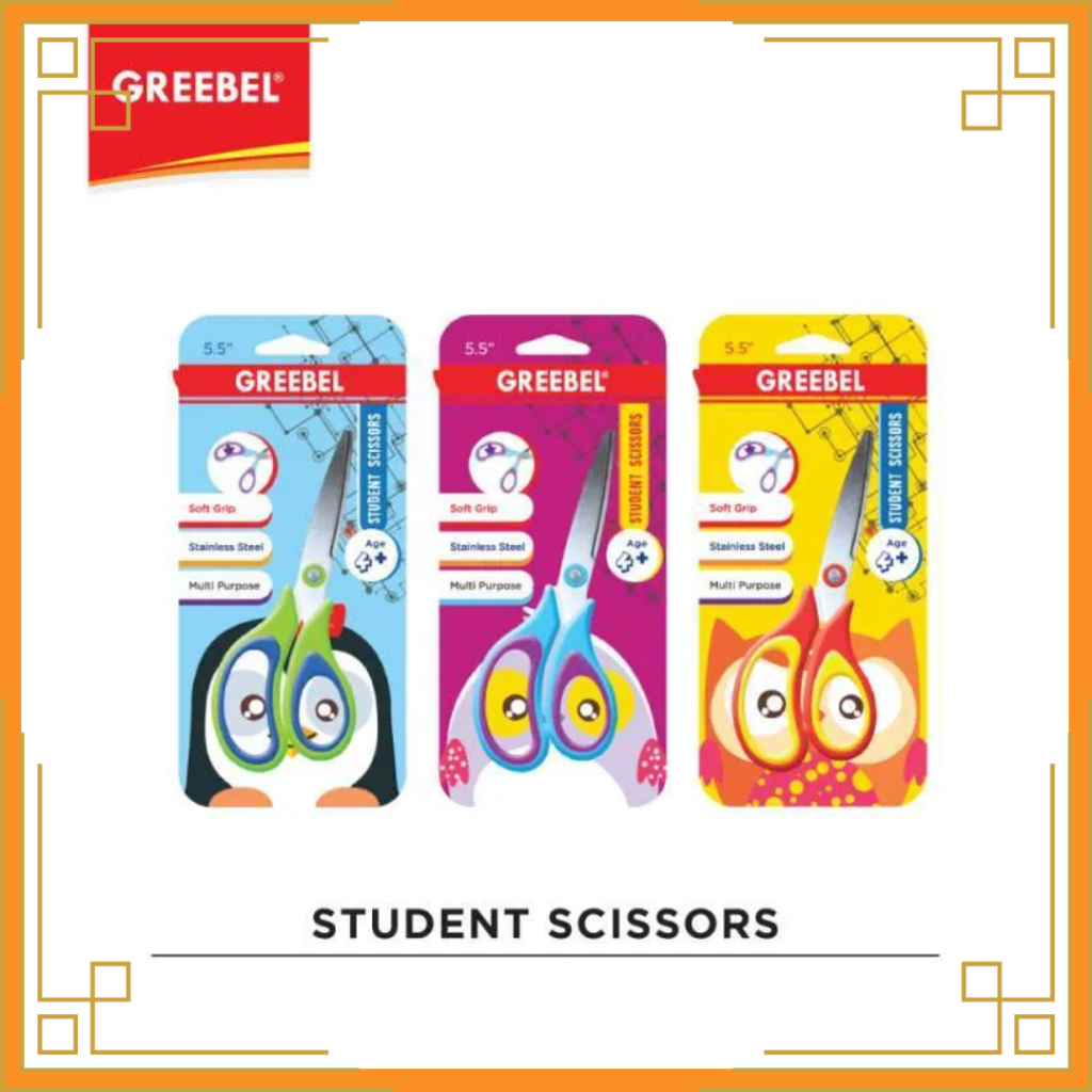 

GREEBEL Gunting anak anti karat SC-02