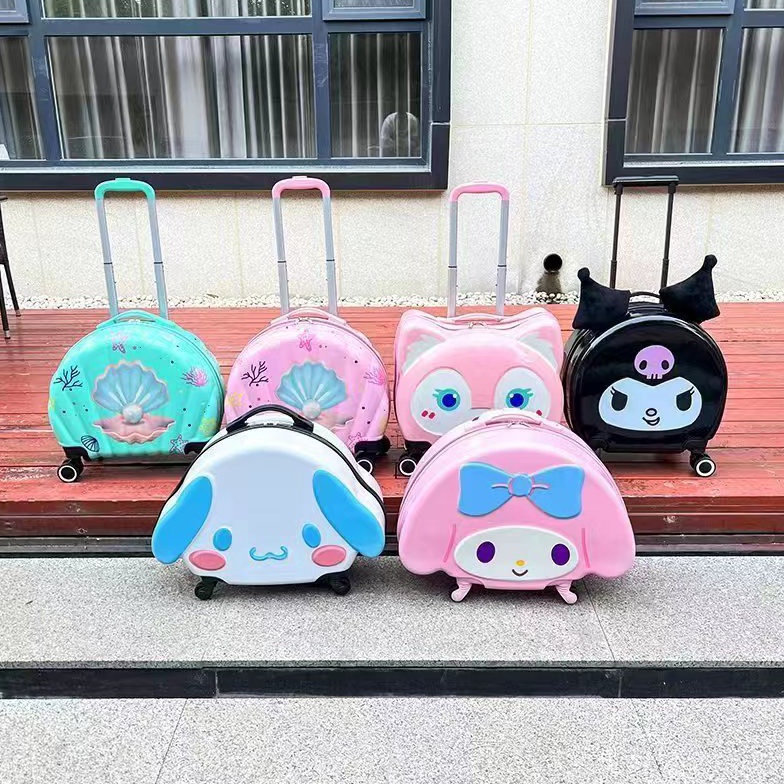 KODE M62F Koper Anak SANRIO Tas Sekolah Travelling Cinnamoroll Kuromi Melody