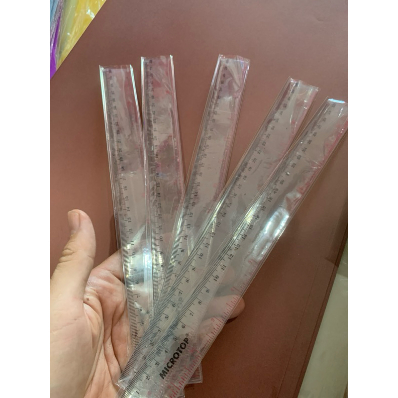 

Penggaris plastik - microtop