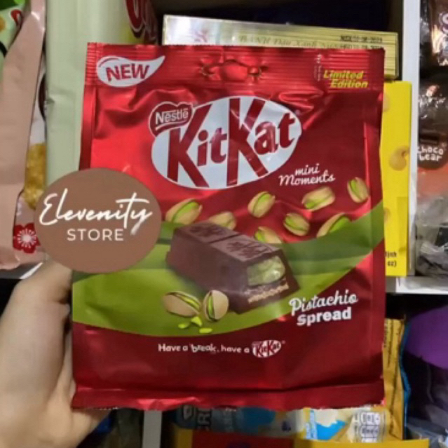 Nestle Kitkat Pistachio Spread Lotus Biscoff Limited Edition ECER