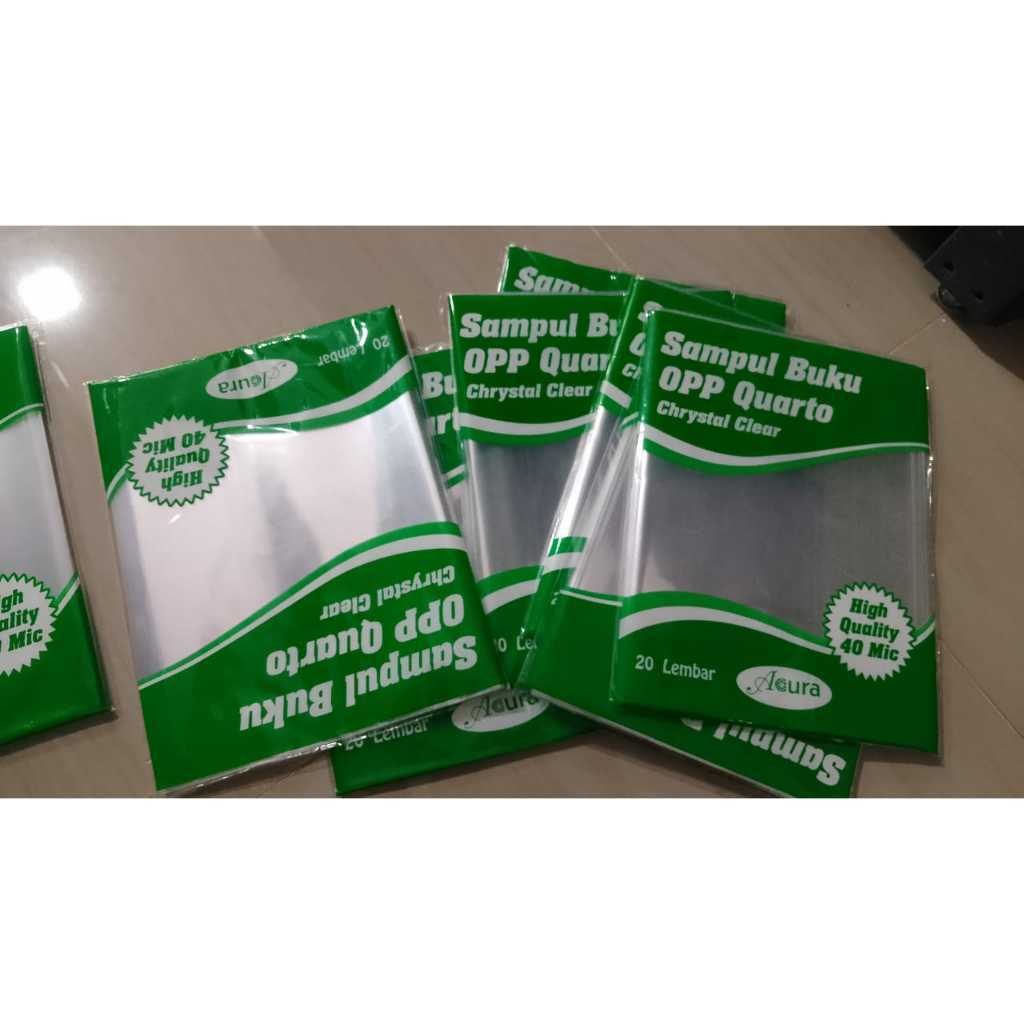

SAMPUL PLASTIK KWARTO AQURA 20 LEMBAR