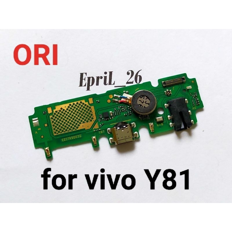 PAPAN PCB CHARGER VIVO Y81 ORIGINAL + MIC + IC