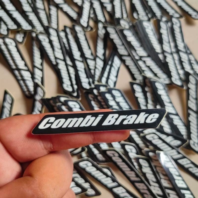 Sticker Combi Brake standar