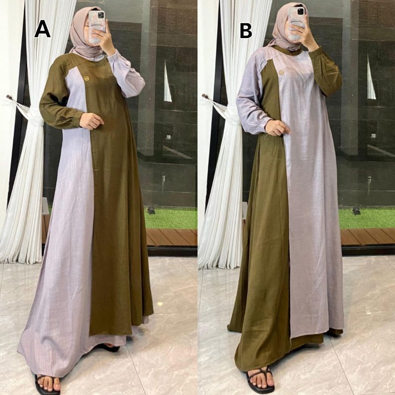 Sahara gamis simple elagant by M2y