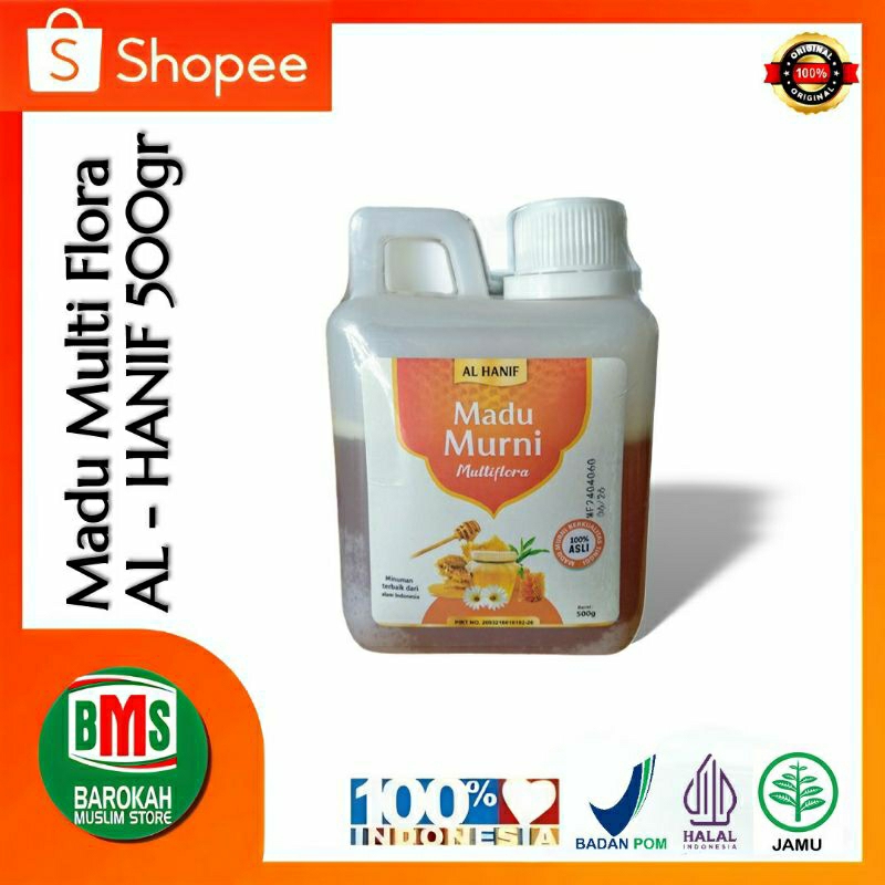 

Madu Murni Multiflora 500 Gram Al Hanif Suplemen Untuk Kebugaran Kekebalan Tubuh