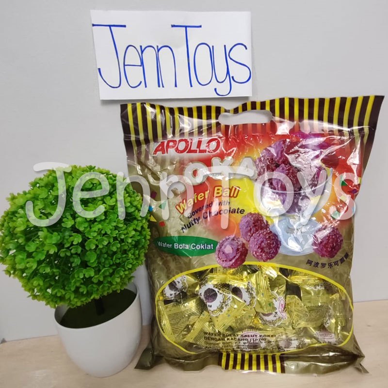 

Roka Apollo Wafer Ball Coklat Isi 50 Pcs dan 15 Pcs Orinal