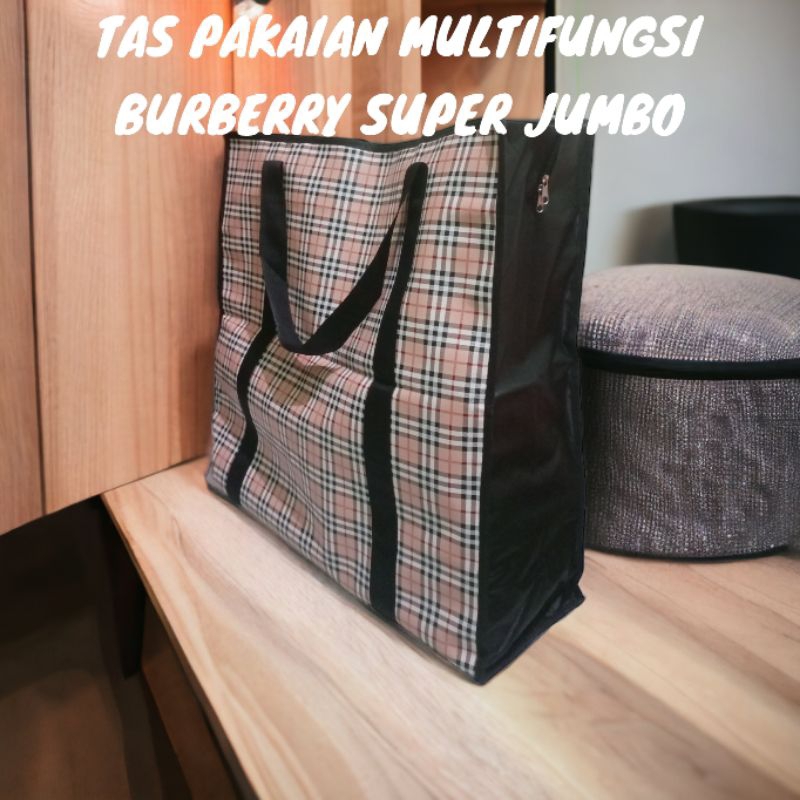 Tas laundry bahan kain GRADE A Tas pakaian JUMBO Multifungsi uk 57x56 cm bahan tebal