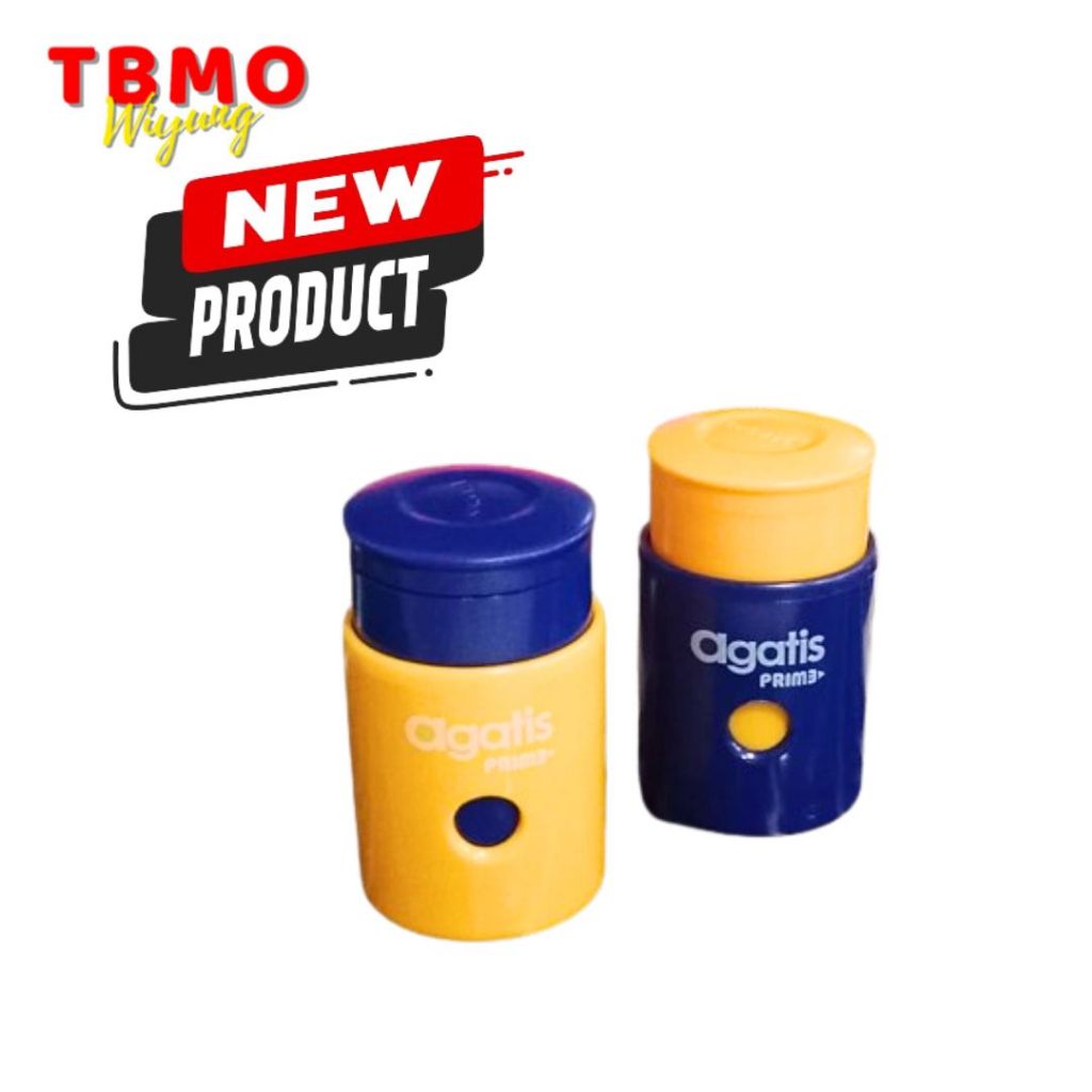 

Tbmo Ecer Agatis Prime Sharpener Single Hole With Tub Fancy Press Button Up Staedtler / Rautan