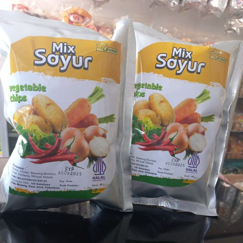 

Keripik Buah LEVINA| Khas Malang | Oleh-oleh Malang | Keripik Mix Sayur