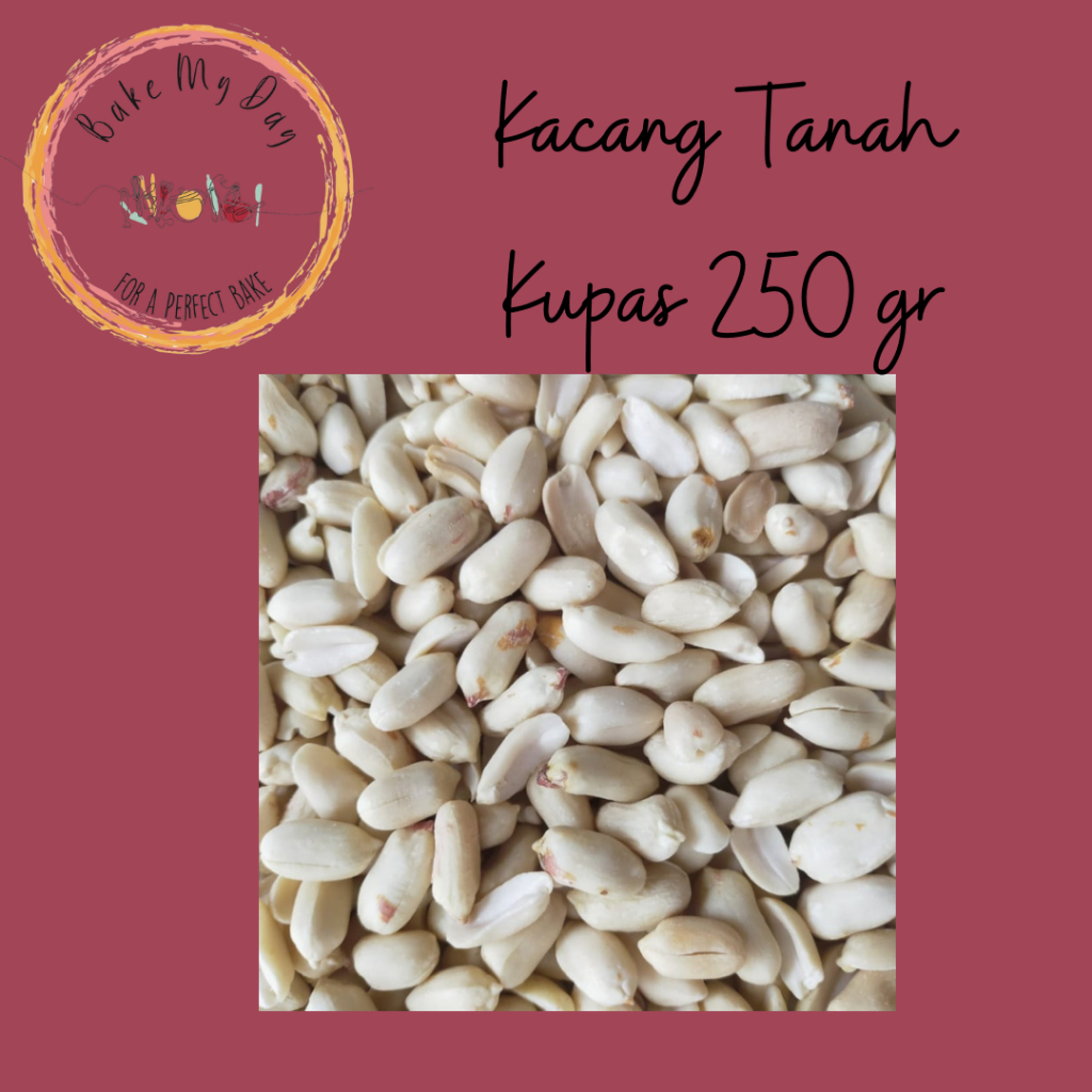 

Kacang Tanah Kupas 250 gr