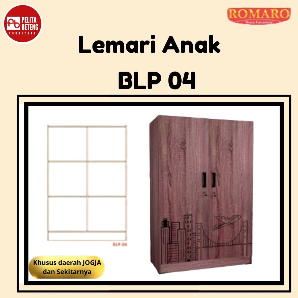 Romaro Lemari Anak BLP 04