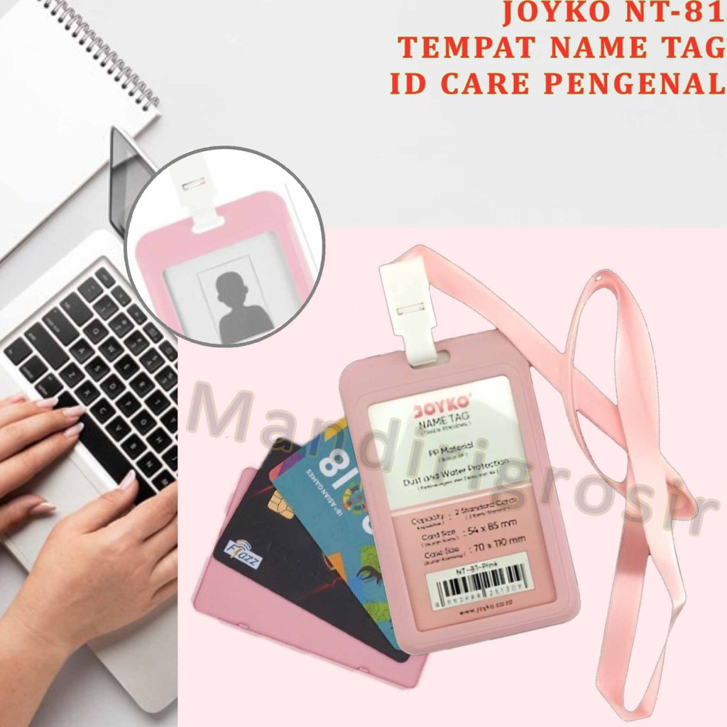 

Tempat Name Tag * Joyko * Gantungan Tanda Pengenal * NT-81
