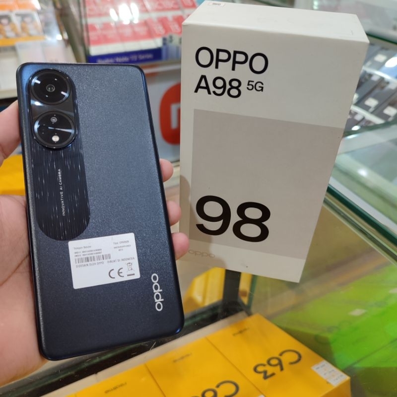 OPPO A98 5G RAM 8+8/256 [SECOND] MASIH GARANSI RESMI MULUS FULLSET