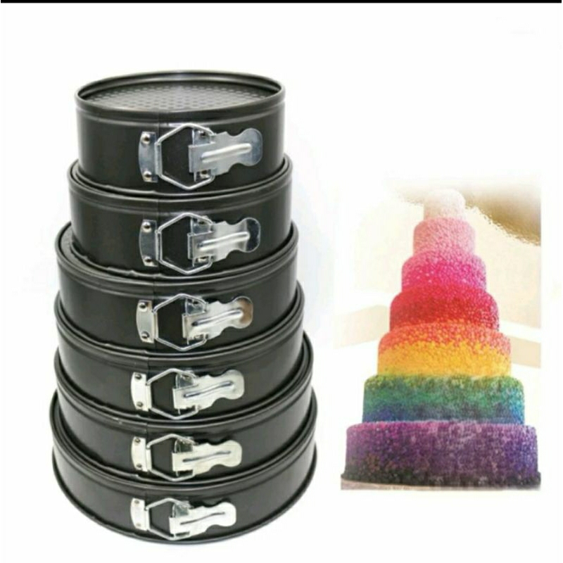 loyang bongkar pasang samping 6in1 loyang bulat loyang anti lengket bulat 18cm 20cm 22cm 24cm 26cm 2