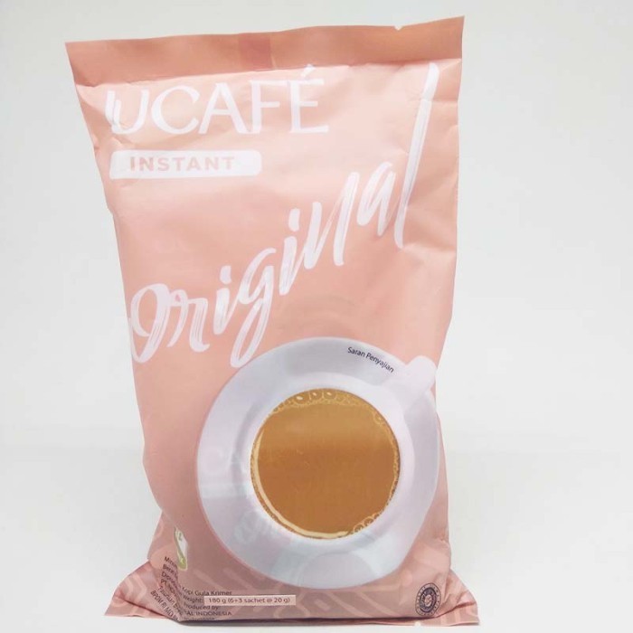 

UCAFE ORIGINAL 200G ( 10 Sachet @ 20g )