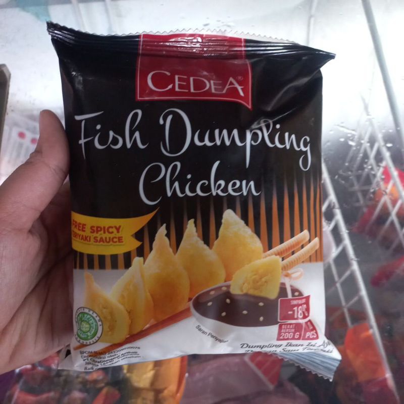 

Cedea fish Dumpling chicken 200 gr + bumbu #babafrozenfood