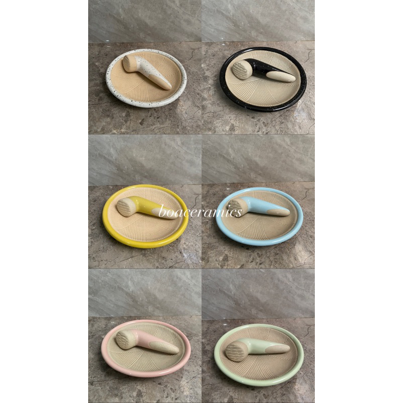 Cobek & Ulegan Keramik Kecil SNI