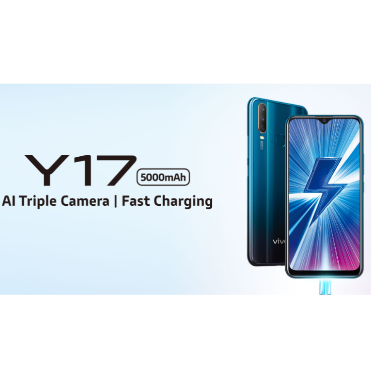 vivo y17 ram 8/256gb second mulus all operator jaringan permanent handphone murah bergaransi