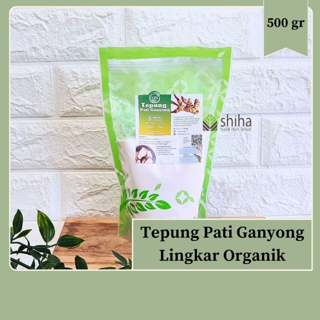 

Tepung Pati Ganyong Organik 500gr Lingkar Organik | Warung Shiha