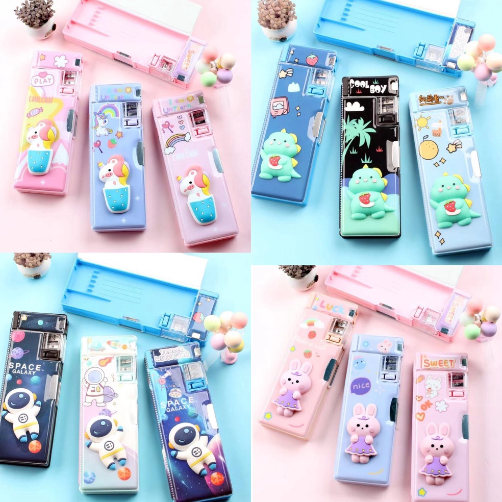

Kotak pensil 3D tempat pensil karakter kotak pensil anak pencil case smiggle tempat pulpen tempat pensil kotak alat tulis KIDZLOVER t L7W9
