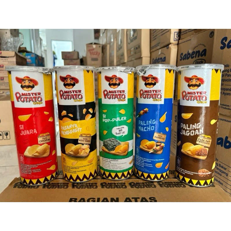 

PROMO GET 2pc MR POTATO 80gr