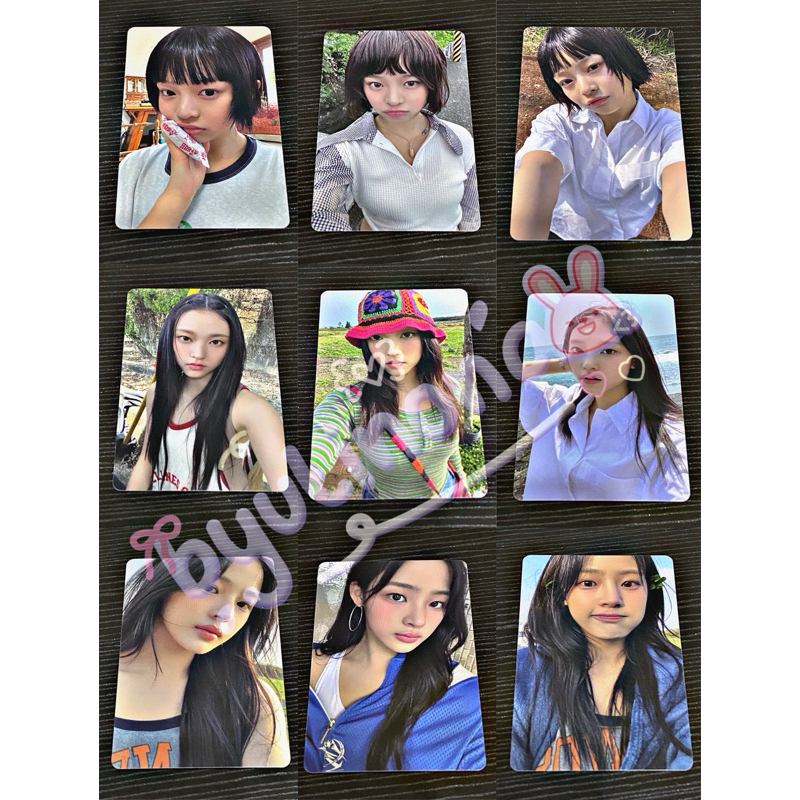 [READY STOCK] PHOTOCARD NEWJEANS X LINE FRIENDS OFFICIAL HOW SWEET SUPER NATURAL