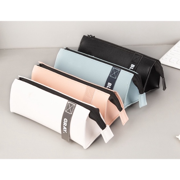 

MAKSIMAL TEMPAT PENSIL SEGITIGA MOTIF MINIMALIS kualitas PREMIUM Pensil Case Triangle