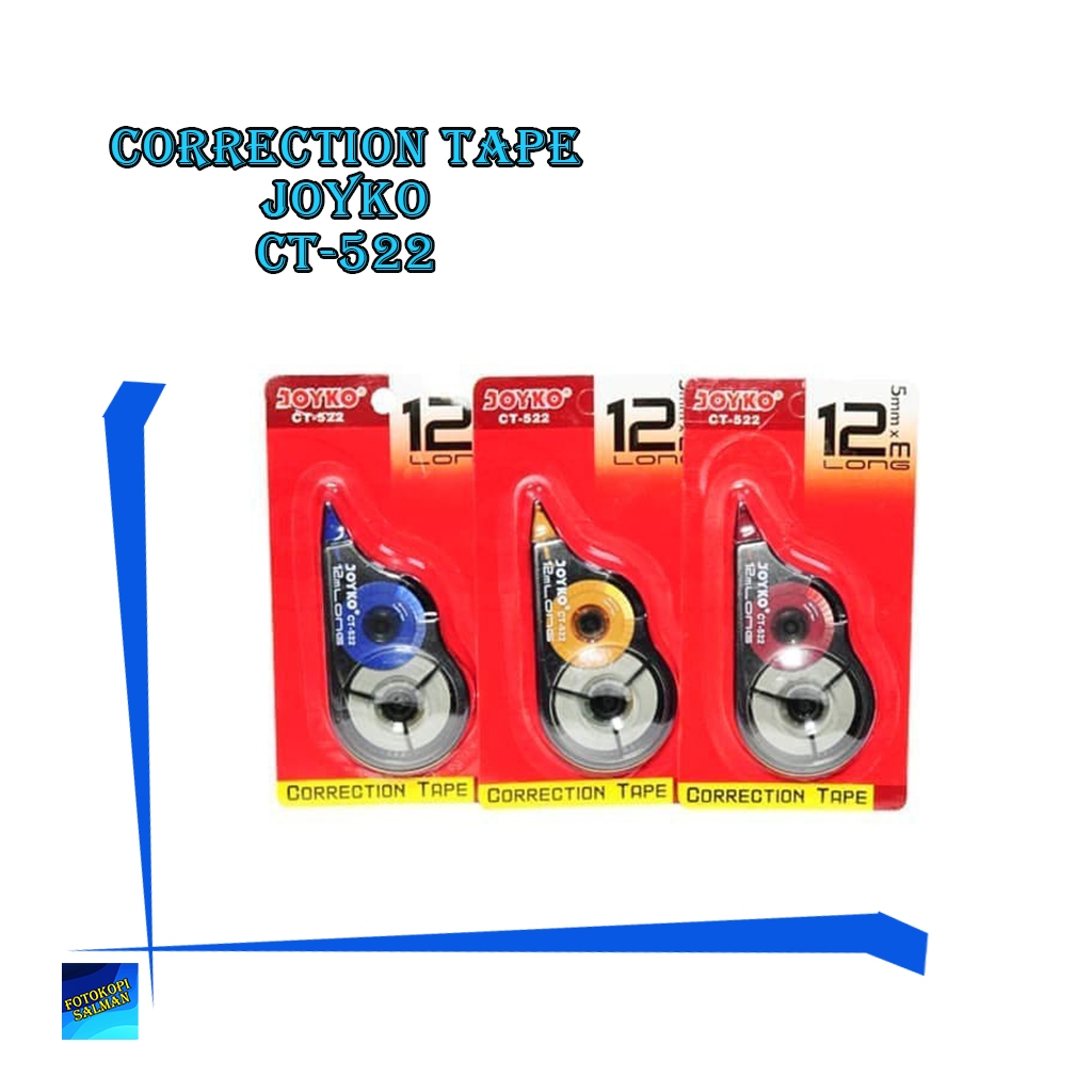 

Correction Tape Joyko CT-522 1 Pcs