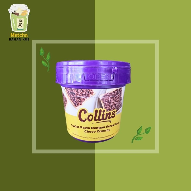 

Collins Choco Crunchy 1 KG - Topping Selai Donat Roti Kue