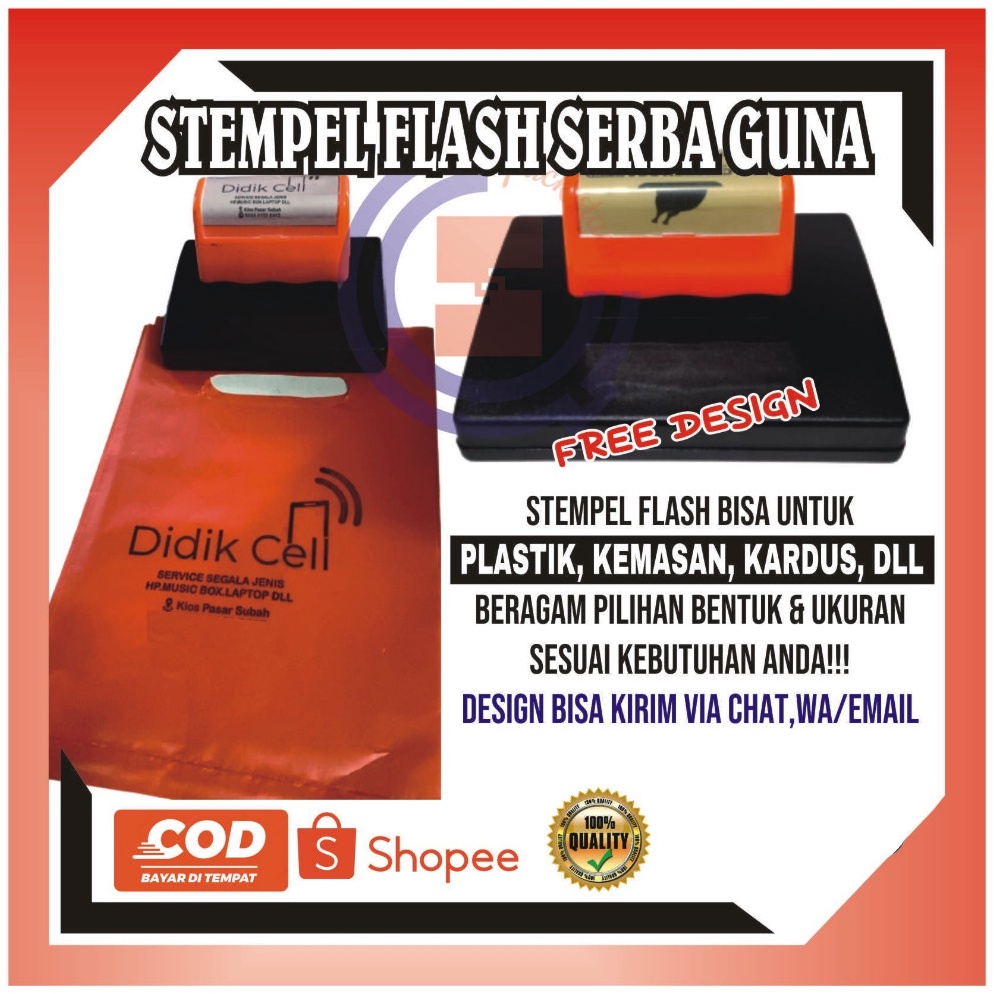 

KODE P7T4 stempel plastik stempel kardus stempel Jumbo stempel custom stempel otomatis