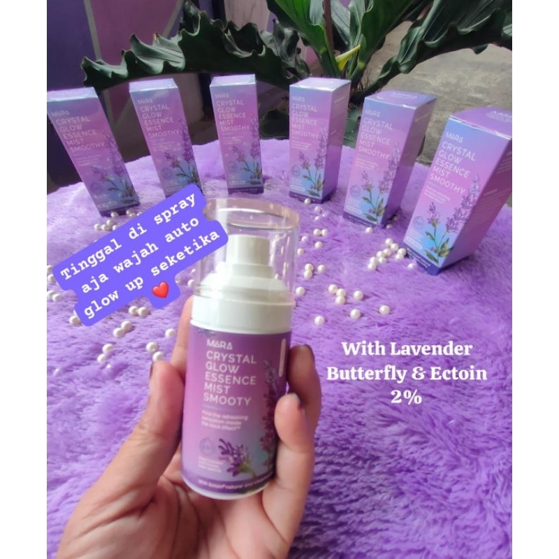 jual Spray.. Mera Crystal Glow Essence Mist Smoothy