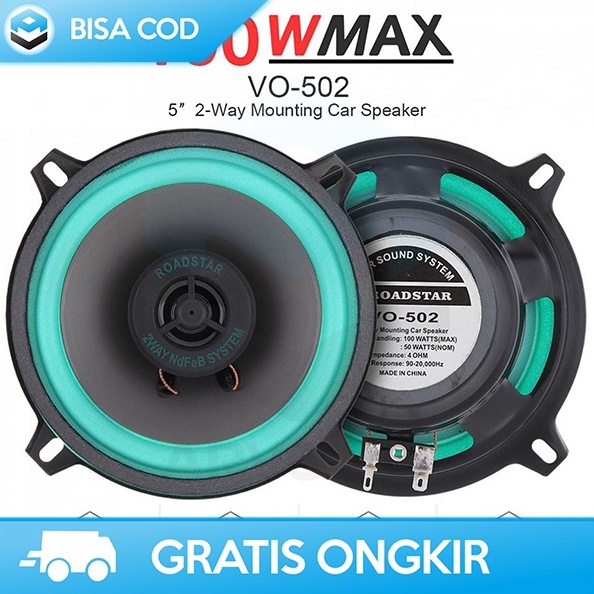 SPEAKER SUBWOOFER SPEKER MOBIL HIFI TAFFSTUDIO 5 INCH 1PCS 1WATT 12V s O7F3