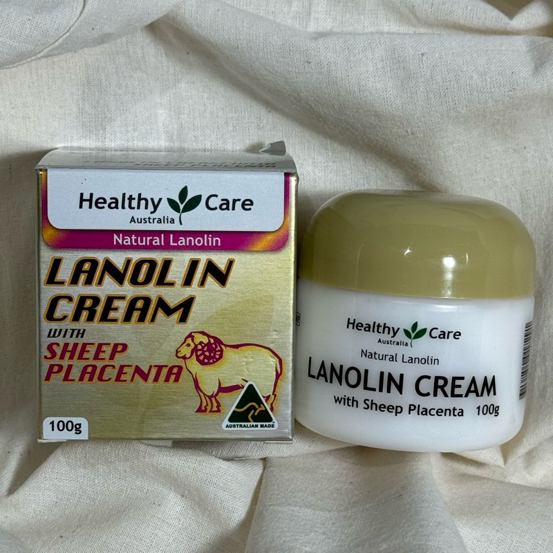 Healthy Care Australia Lanolin Cream with Sheep Placenta 100g