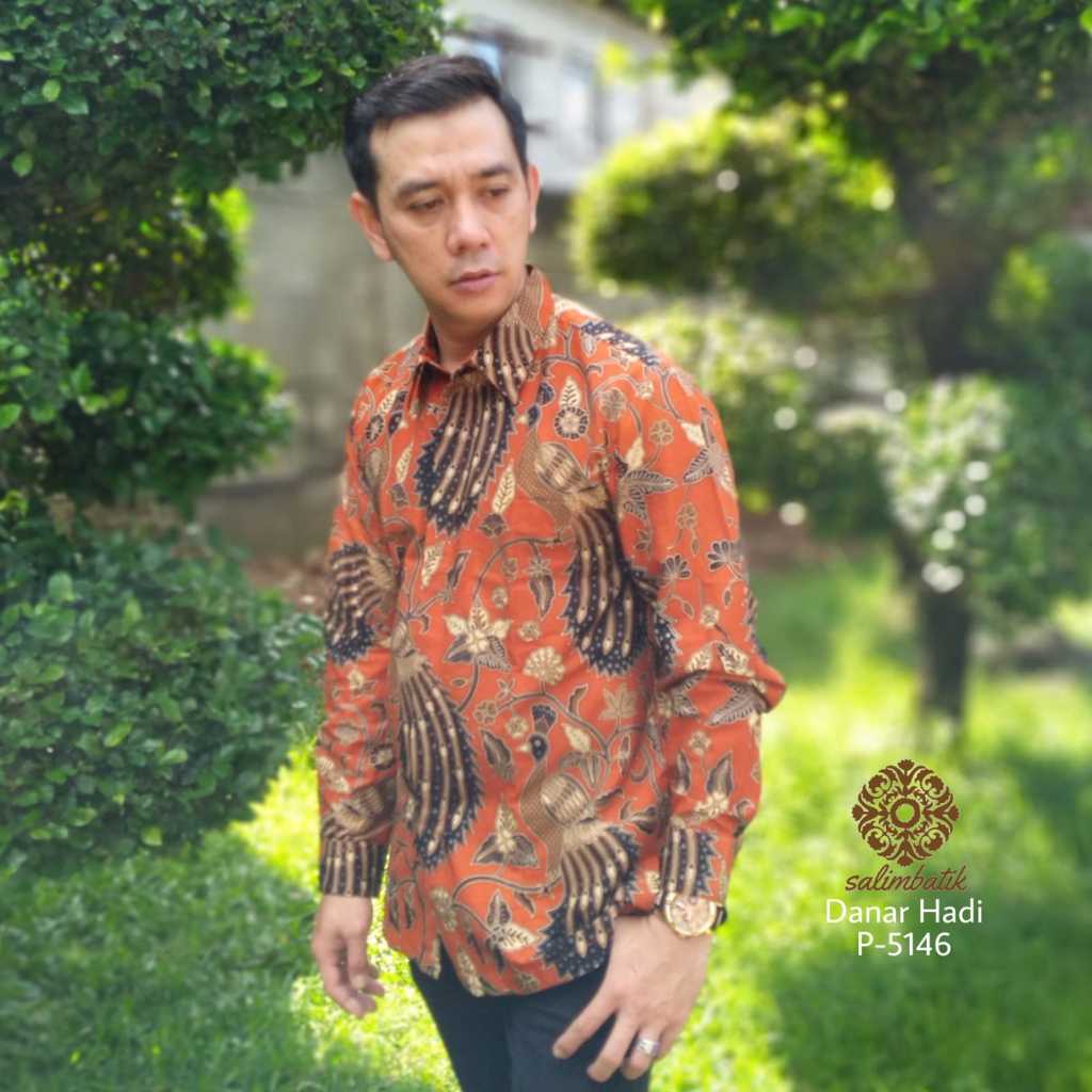 Kemeja Batik Pria Ori Danar Hadi Solo