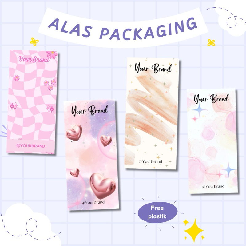 

ALAS PACKAGING PERSEGI PANJANG UNTUK STRAPHONE | FREE PLASTIK | ALAS PACKING | CUSTOM
