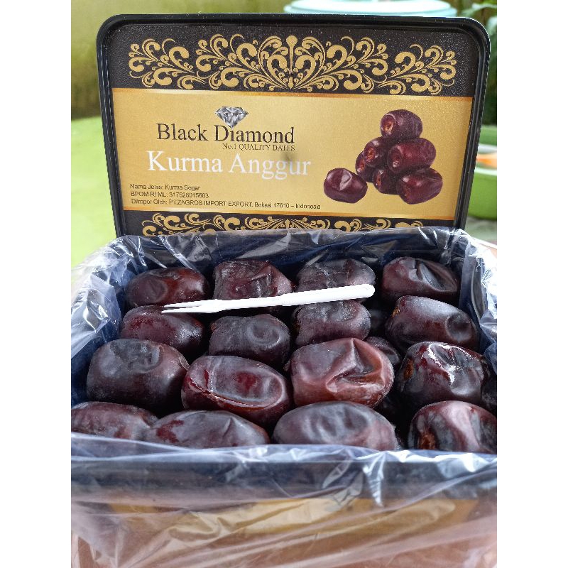 

[PROMO] Kurma Anggur Black Diamond Premium Berat 550 gr