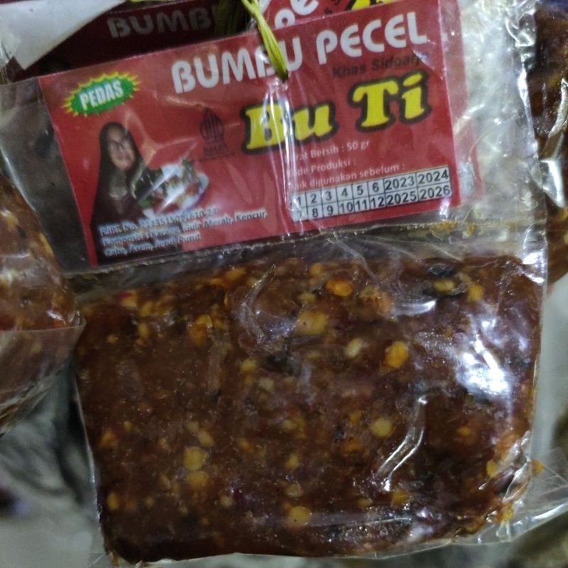 

Bumbu pecel homemade
